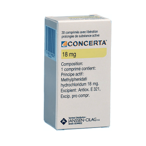 Concerta 18 mg Methylphenidat