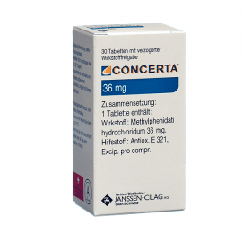 Concerta 36 mg Methylphenidat