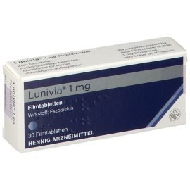 Lunivia Eszopiclon 1 mg